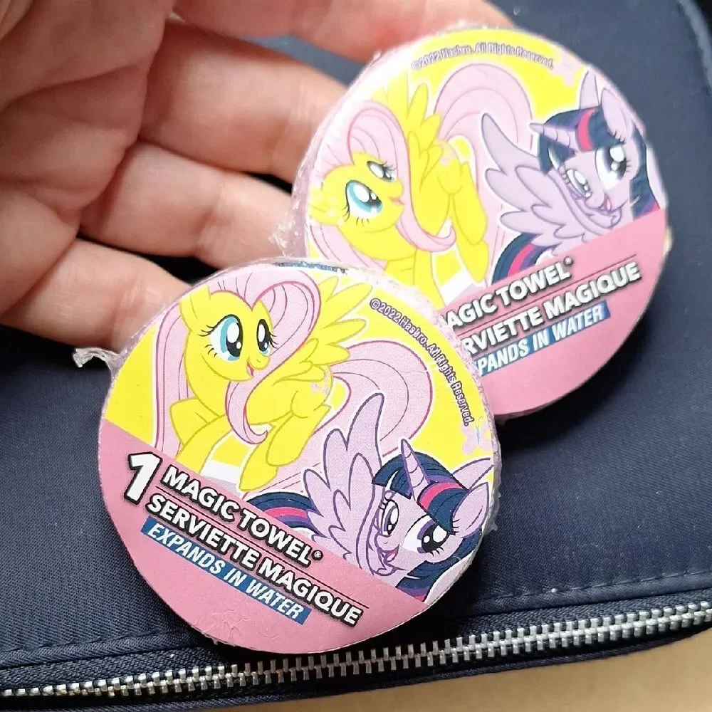 Hasbro My Little Pony Magic Towel - Pink, Yellow & Purple